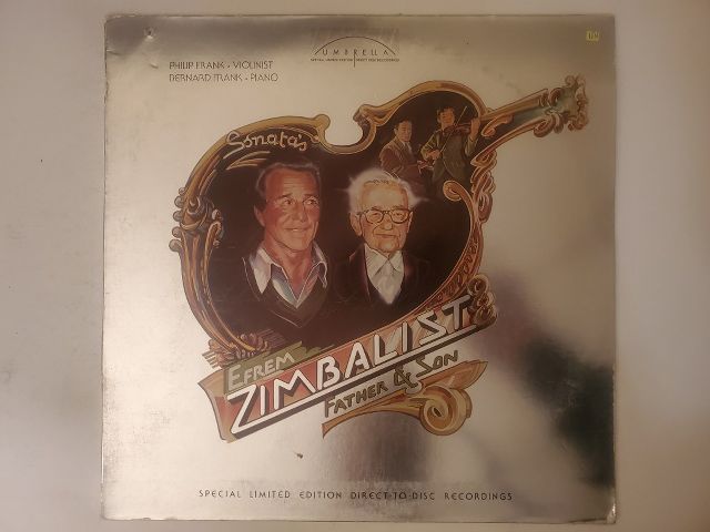 Efrem Zimbalist Sonatas: Father & Son vinyl record