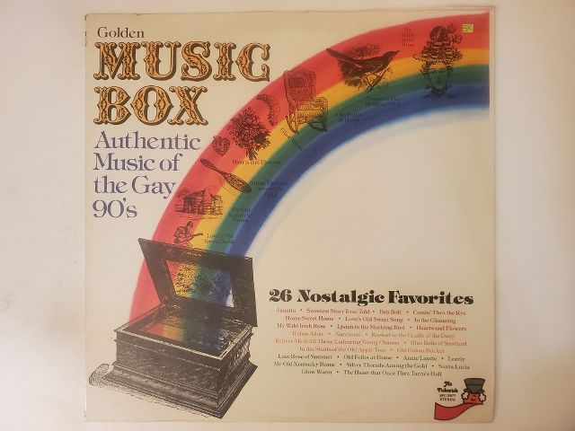 Various Artists Golden Music Box: Authentic Music of the Gay 90's vinyl record