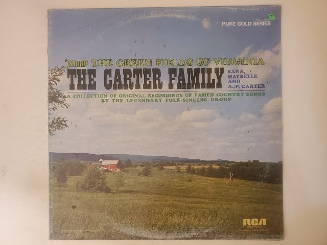 The Carter Family Mid the Green Fields of Virginia vinyl record