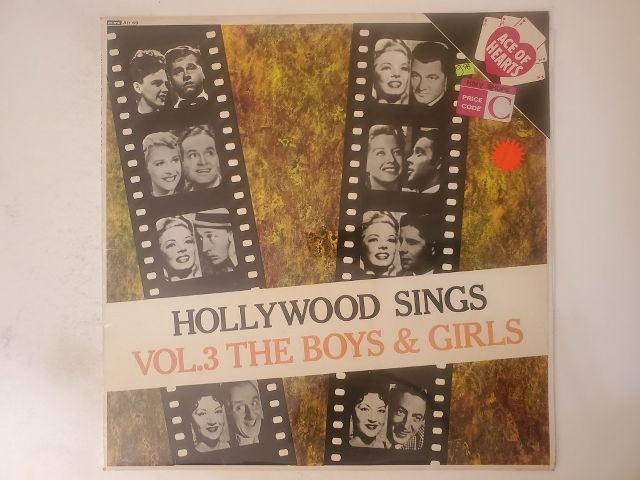 Various Artists Hollywood Sings Vol. 3: The Boys & Girls vinyl record