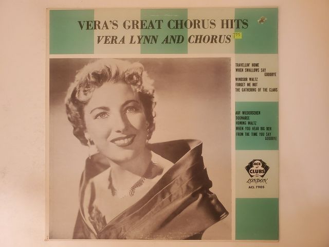 Vera Lynn and Chorus Vera?s Great Chorus Hits vinyl record