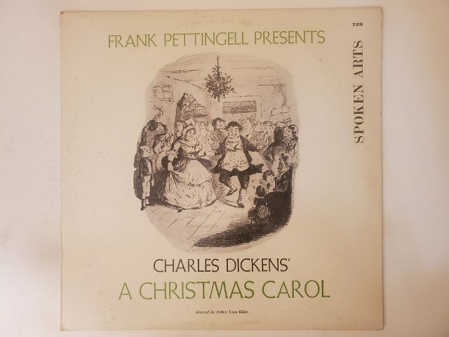 Frank Pettingell Charles Dickens' A Christmas Carol vinyl record