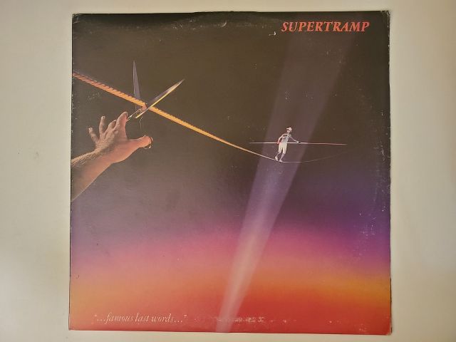 Supertramp ...Famous Last Words... vinyl record