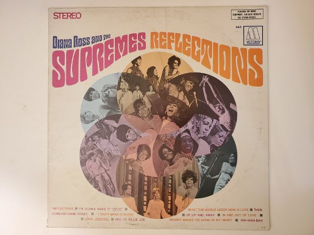 Diana Ross and the Supremes Reflections vinyl record