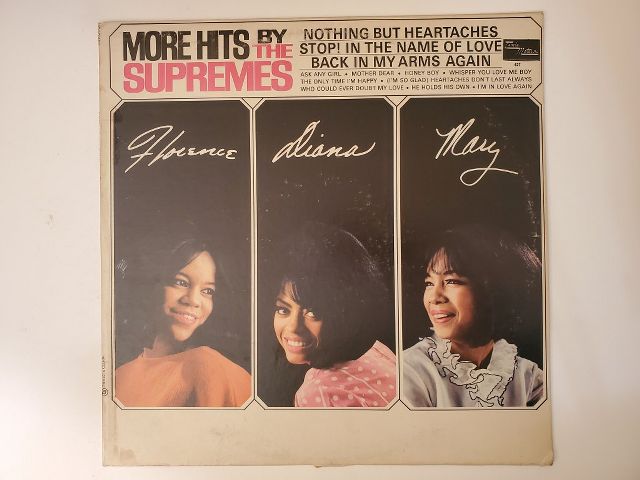 The Supremes More Hits by The Supremes vinyl record