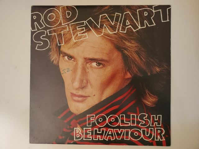 Rod Stewart Foolish Behaviour vinyl record