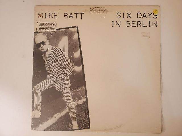Mike Batt Six Days in Berlin vinyl record