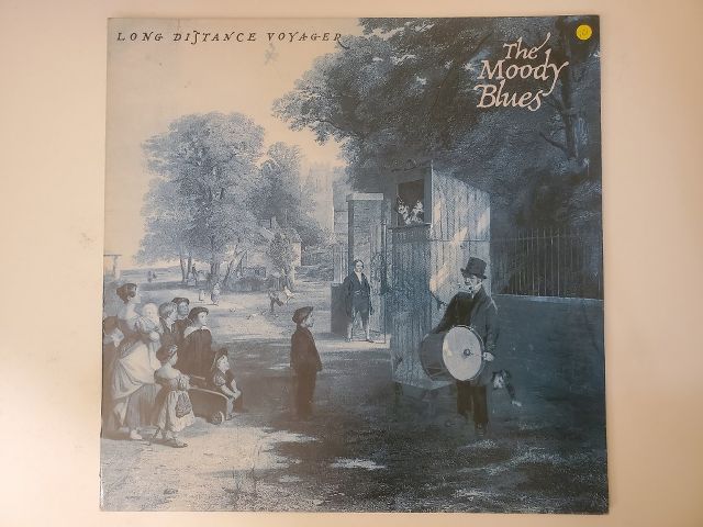 The Moody Blues Long Distance Voyager vinyl record