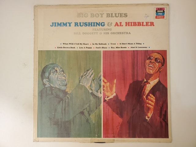 Jimmy Rushing & Al Hibbler Big Boy Blues vinyl record
