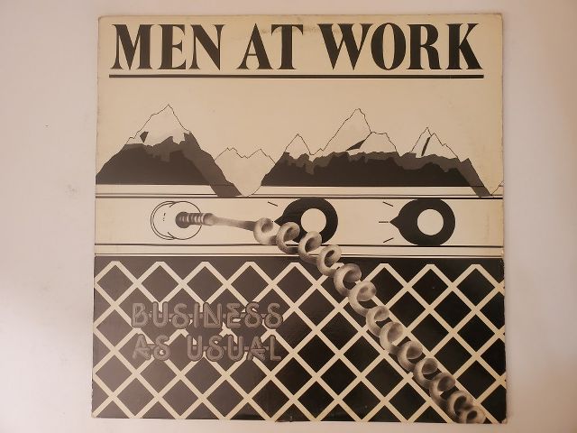 Men at Work Business as Usual vinyl record