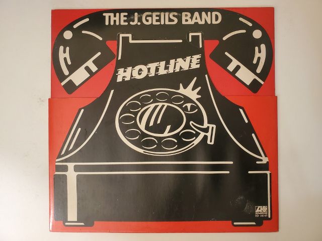 The J. Geils Band Hotline vinyl record