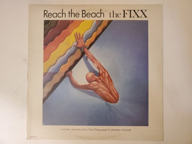 The Fixx Reach the Beach vinyl record