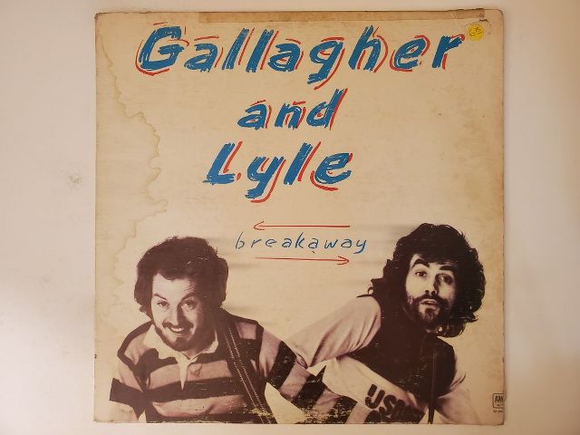 Gallagher and Lyle Breakaway vinyl record