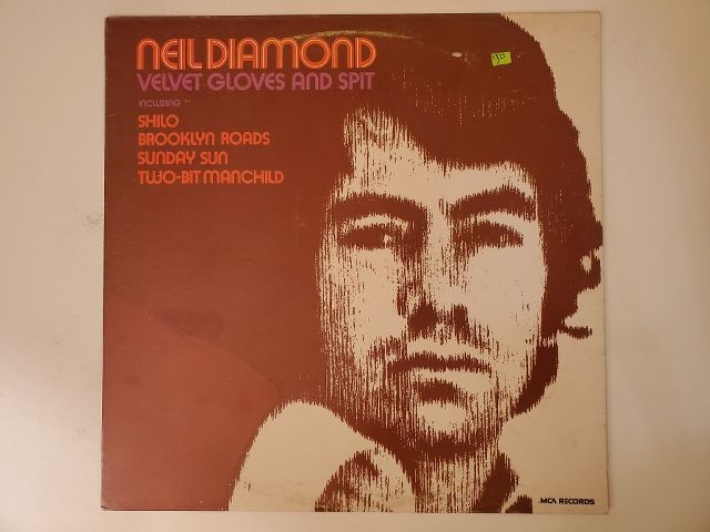 Neil Diamond Velvet Gloves and Spit vinyl record