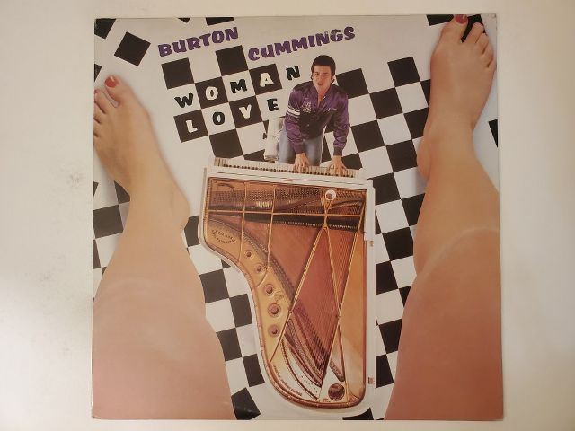 Burton Cummings Woman Love vinyl record