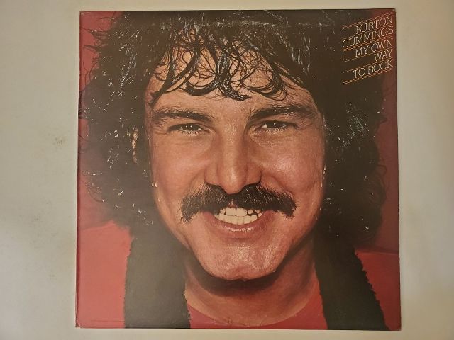 Burton Cummings My Own Way to Rock vinyl record