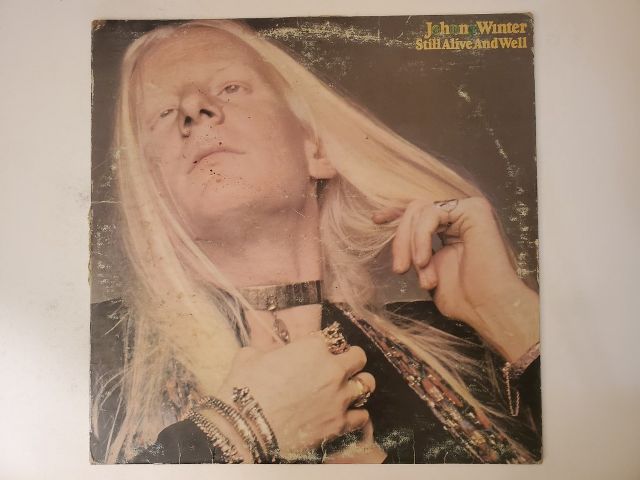 Johnny Winter Still Alive and Well vinyl record