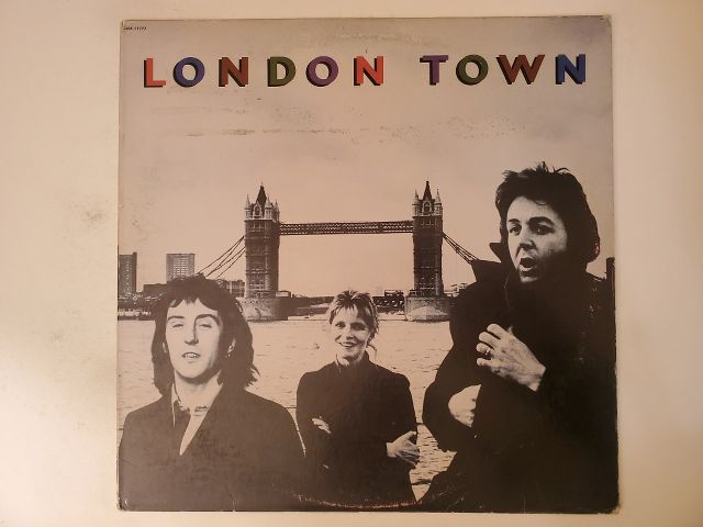 Wings London Town vinyl record