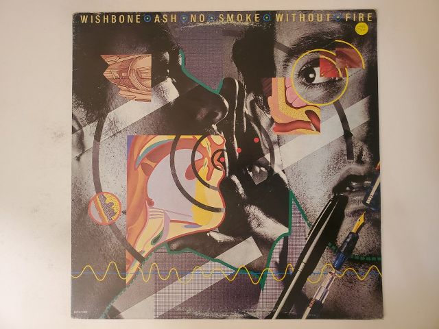 Wishbone Ash No Smoke Without Fire vinyl record