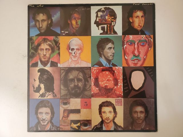 The Who Face Dances vinyl record
