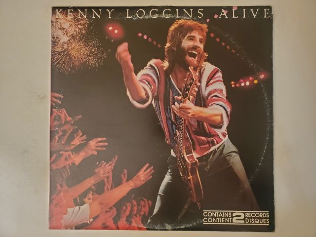 Kenny Loggins Alive vinyl record
