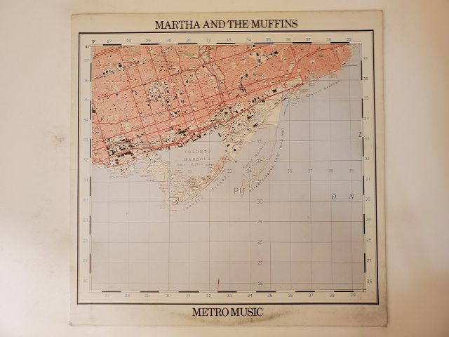 Martha and the Muffins Metro Music vinyl record