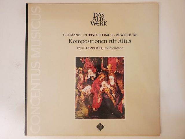 Paul Esswood Kompositionen f?r Altus vinyl record