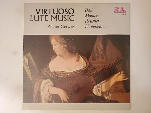 Walter Gerwig Virtuoso Lute Music vinyl record
