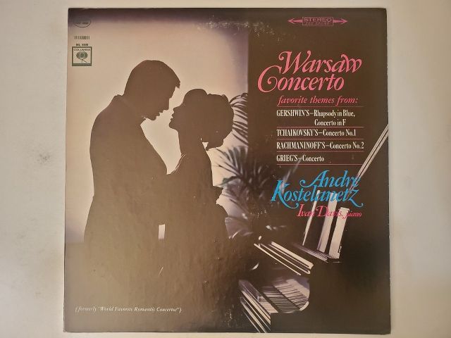 Andre Kostelanetz Warsaw Concerto vinyl record