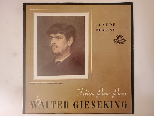 Walter Gieseking Claude Debussy: Fifteen Piano Pieces vinyl record