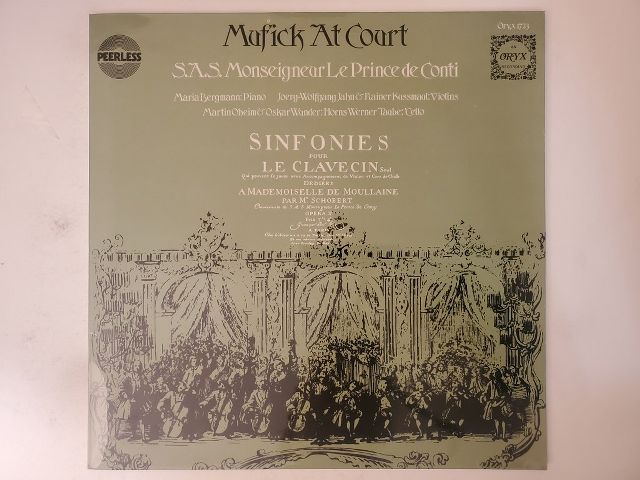 Muffick At Court S.A.S. Monseigneur Le Prince de Conti vinyl record