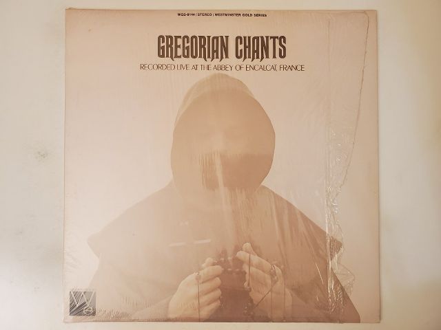 Unknown Gregorian Chants Recorded Live at the Abbey of Encalcat, France vinyl record