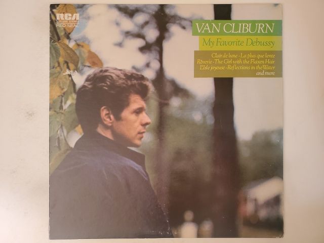 Van Cliburn My Favorite Debussy vinyl record