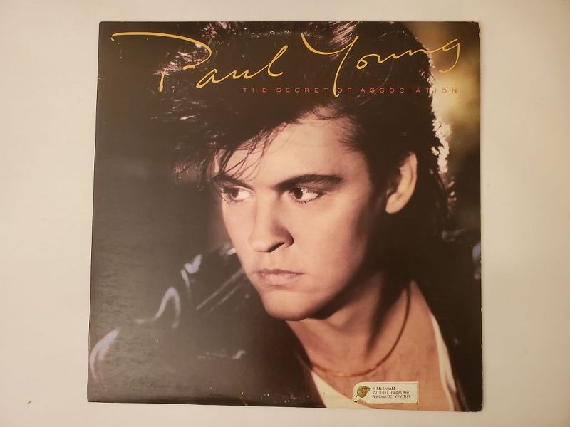 Paul Young The Secret of Association vinyl record