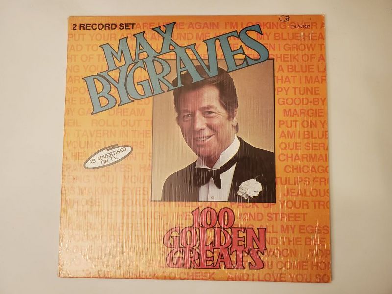 Max Bygraves 100 Golden Greats vinyl record