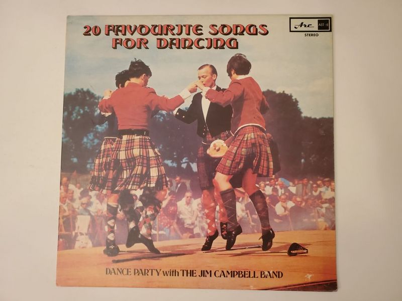 The Jim Campbell Band 20 Favourite Songs For Dancing vinyl record