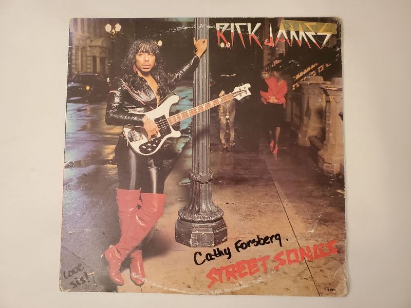 Rick James Street Songs vinyl record