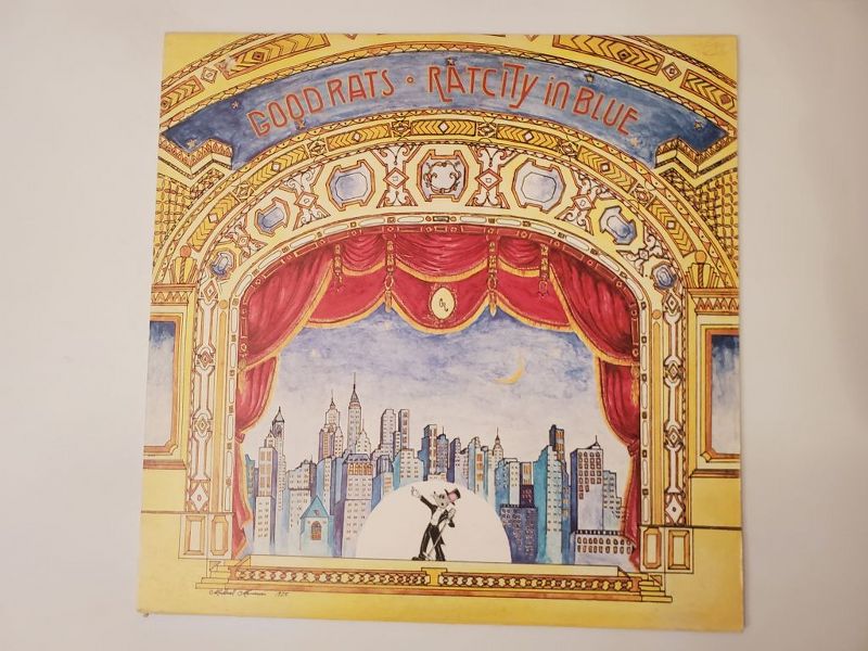 Good Rats Ratscity in Blue vinyl record