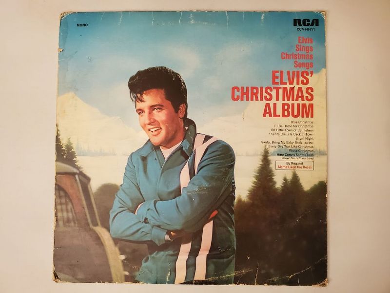 Elvis Presley Elvis' Christmas Album vinyl record