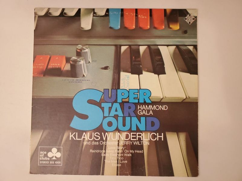 Klaus Wunderlich Super Star Sound (Hammond Gala) vinyl record