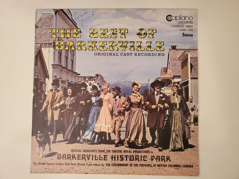 Theatre Royal Productions Cast The Best of Barkerville (Original Cast Recording) vinyl record