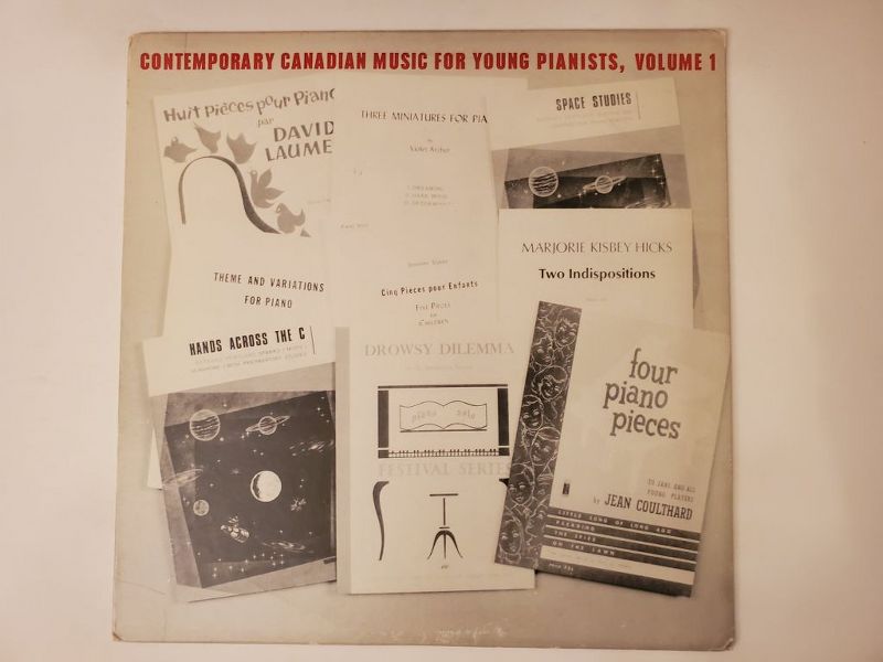 Various Artists Contemporary Canadian Music for Young Pianists, Volume 1 vinyl record