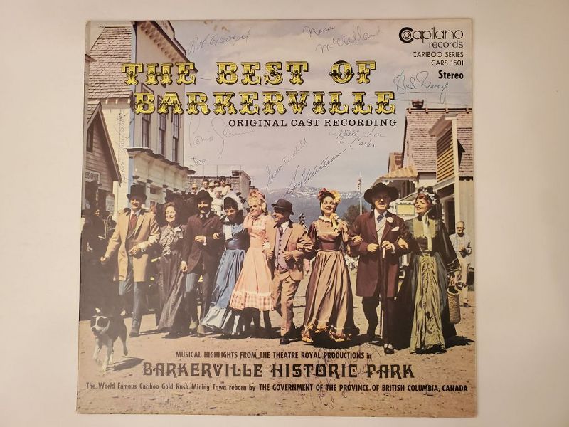 Original Cast of Barkerville Theatre Royal Productions The Best of Barkerville (Original Cast Recording) vinyl record