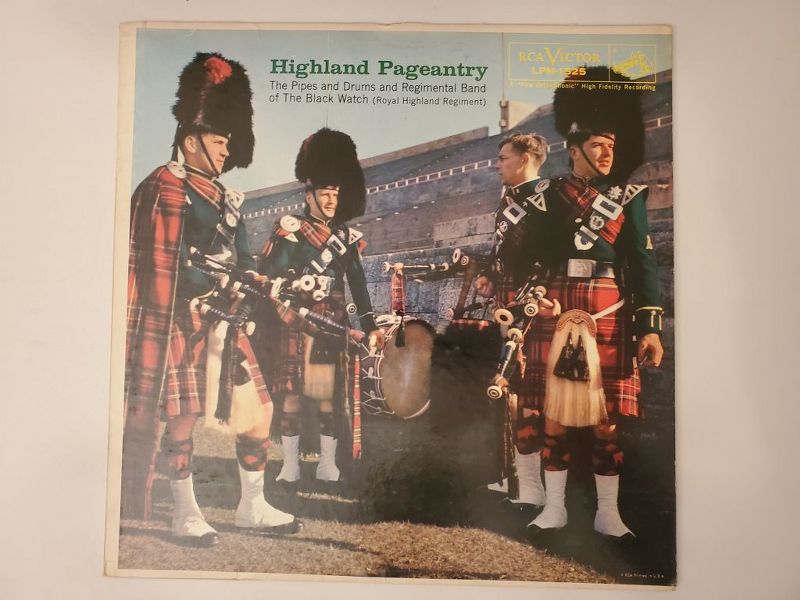 The Pipes and Drums and Regimental Band of The Black Watch (Royal Highland Regiment) Highland Pageantry vinyl record
