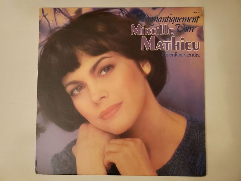 Mireille Mathieu Romantiquement V?tre vinyl record