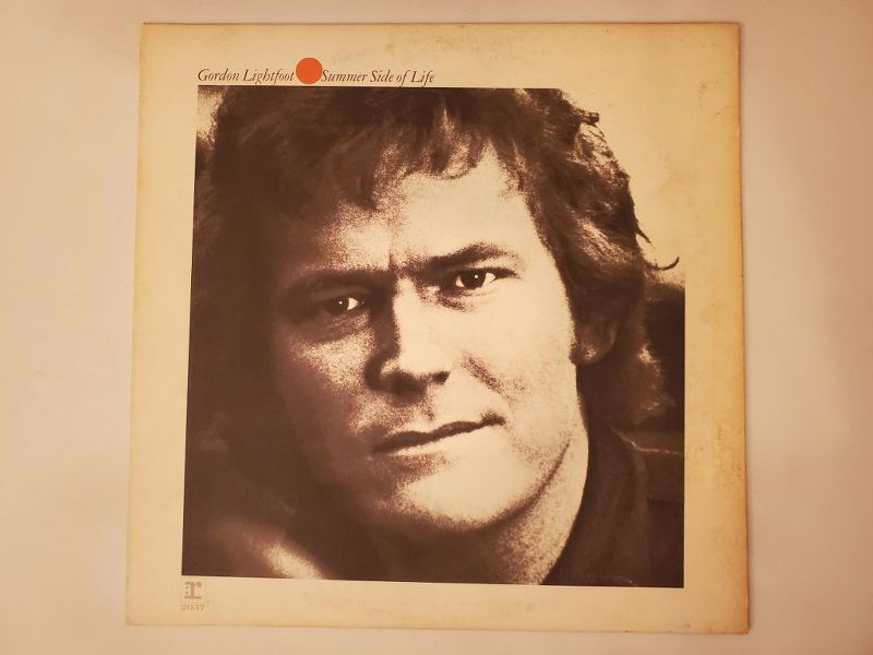 Gordon Lightfoot Summer Side of Life vinyl record
