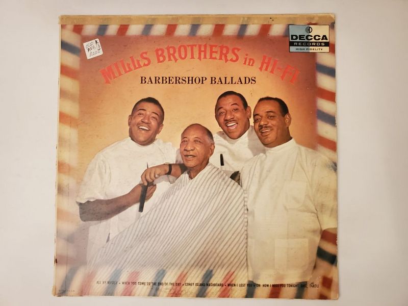 Mills Brothers Barbershop Ballads in Hi-Fi vinyl record