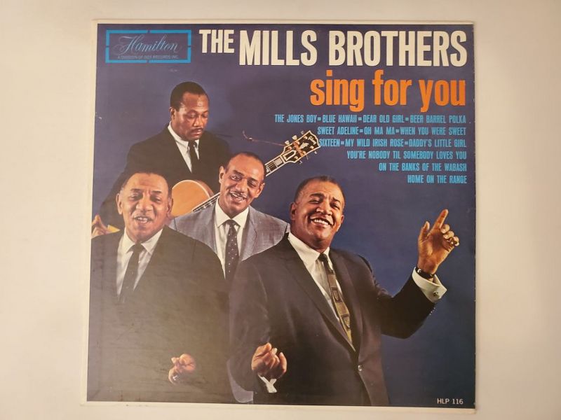 The Mills Brothers Sing For You vinyl record