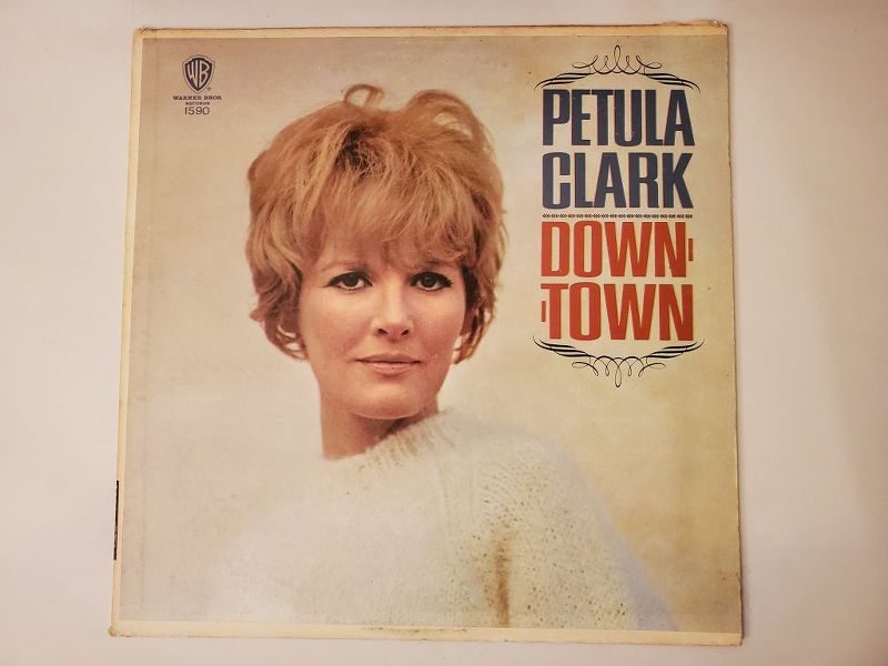 Petula Clark Downtown vinyl record
