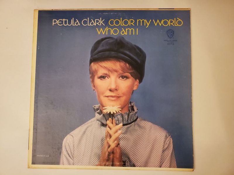 Petula Clark Color My World / Who Am I vinyl record